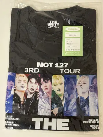 nct127 theunity 팝업 T셔츠