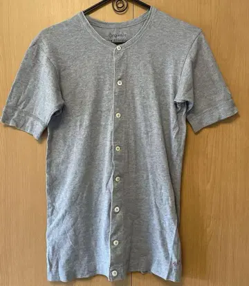 45R organic AI INDIGO 그레이 가디건