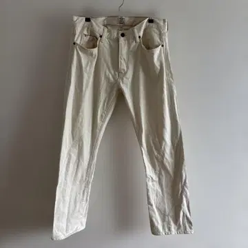 J.CREW 화이트 데님 팬츠