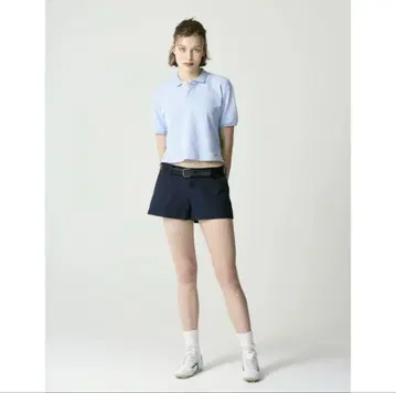 GLOWNY GENTLE MICRO SHORTS (NAVY)