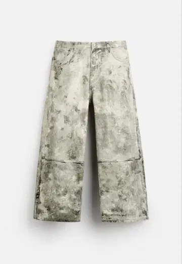 ZARA 앱스트랙트 패턴 팬츠 38