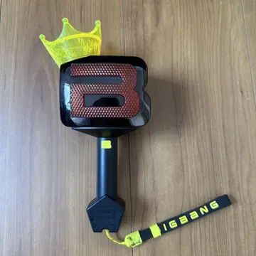 BIGBANG 응원봉 블랙/옐로우 컬러