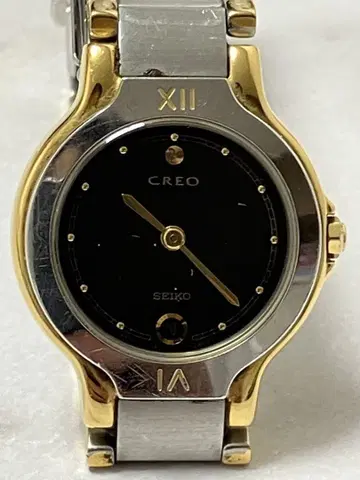 작동품 SEIKO 세이코 크레오 쿼츠 여성용 시계 3E29-0120