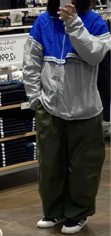 나일론 자켓 USA XL 기믹 테크 계열