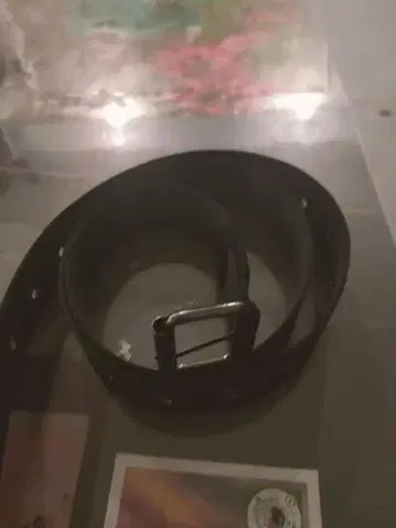 블랙 나일론 벨트