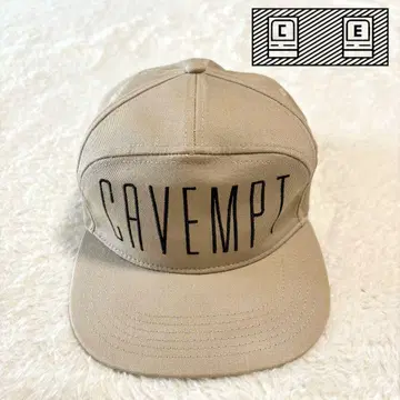 C.E 씨이 CAVEMPT 7 패널 캡 베이지 스냅백