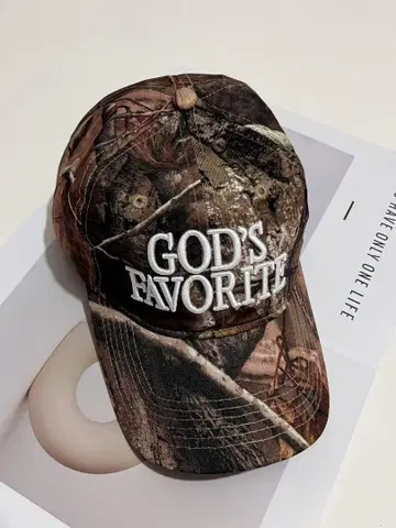 카모플라쥬 캡 GOD'S FAVORITE 남녀 공용