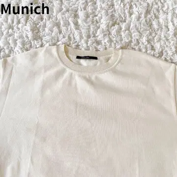 뮤닉 Munich 니트 긴팔 스트레치 얀 일본제 OS