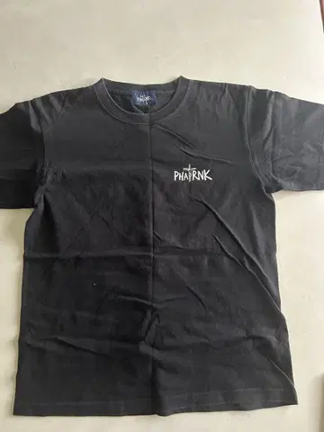 PHARNK 로고 T셔츠 블랙