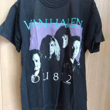 Van Halen OU812 1989년 월드 투어 티셔츠