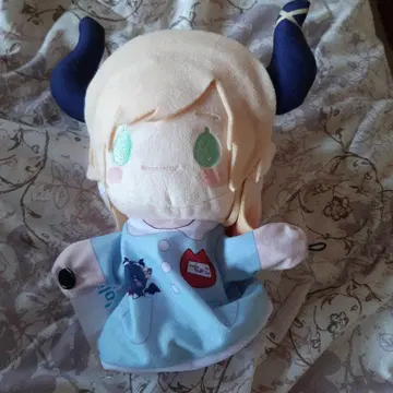 Vtuber 봉제 인형 스카이블루 코스튬