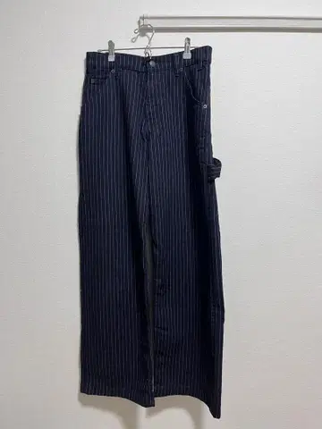 택 포함 새상품 ZARA 스트라이프 패턴 릴랙스핏 팬츠 EU34 JP28