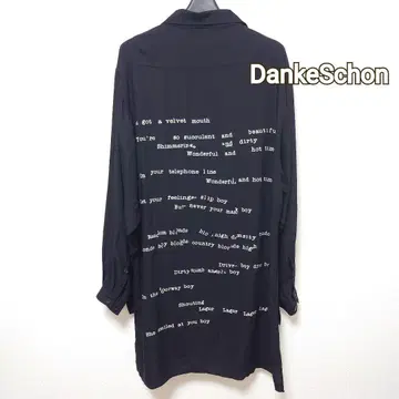 DankeSchon 남성용 롱 셔츠