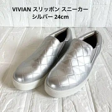 VIVIAN 비비안 슬립온 스니커즈 통굽 퀼팅