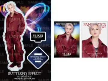 야기 유세이 아크릴 스탠드 포토 카드 BUTTERFLY EFFECT