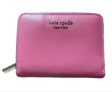 kate spade 핑크 접이식 지갑
