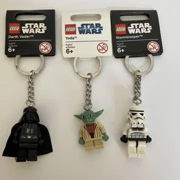 LEGO 스타워즈 키링 다스 베이더/스톰 트루퍼/요다