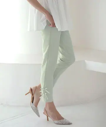 meraki 사이드 리본 팬츠