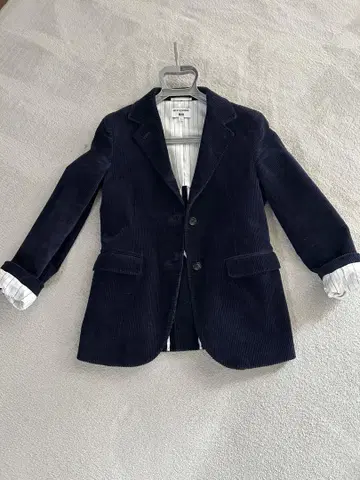 UNIQLO INES 콜라보 코듀로이 테일러드 재킷