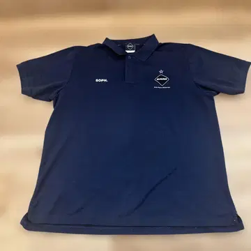 FCRB 피케 셔츠 빅 로고 l