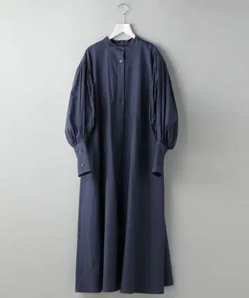 [ e/rm ] 롱 커프스 하이넥 원피스 빅 사이즈
