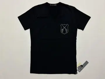 roar 로어 V넥 스와로브스키 큐빅 장식 티셔츠 블랙 5