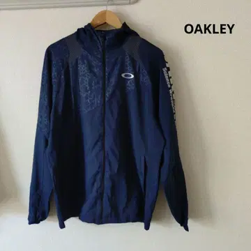 OAKLEY 오클리 풀오버 바람막이 네이비 XL