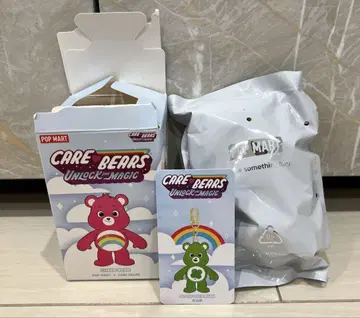 케어베어 코지 라이프 그린 팝마트 good luck bear