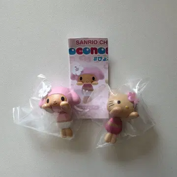 산리오 캐릭터즈  마스코트 2 헬로키티 마이멜로디