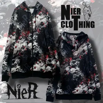NieR 우키요에 LONG SLEEVE ZIP OUTER