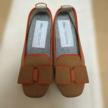 Offen 스퀘어 슈즈 40