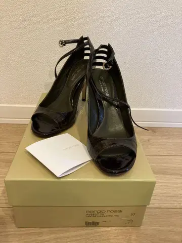 [새상품급] 세르지오로시 오픈토 펌프스 (24cm) 배송비 포함