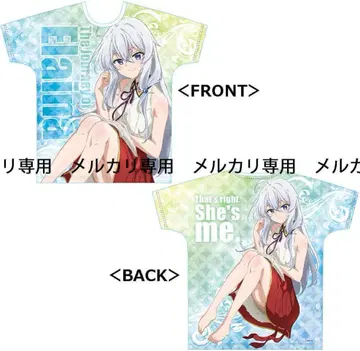 마녀의 여행 풀 그래픽 티셔츠 B 일레이나 프리 사이즈