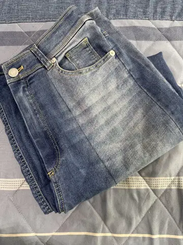 ROBE 로브 BLUE FRONCE 데님 와이드 스트레이트 팬츠