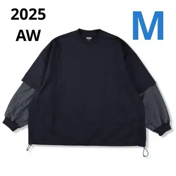이즈네스 BALLOON LAYERED LONG SLEEVE T SHIRT