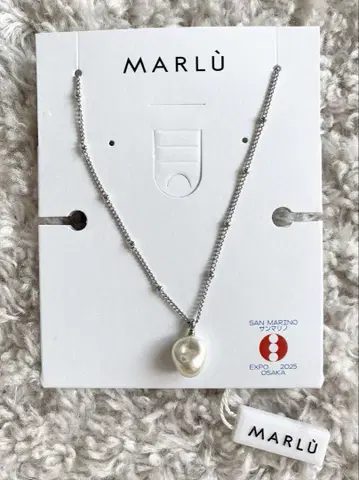 [미사용 새상품] 오사카 간사이 엑스포 산마리노 MARLU 목걸이