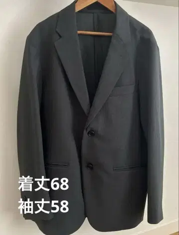유니클로 UNIQLO M 감동 자켓 다크 그레이 셋업