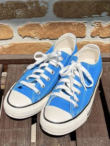 컨버스 스니커즈 24cm 블루