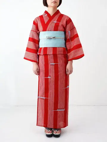 유카타 빗 스트라이프