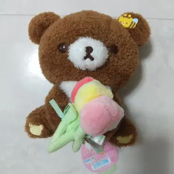 새상품 튤립 차이로이코구마 봉제 인형