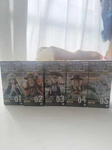 원피스 월드 컬렉션 검은 수염 해적단 컴플리트