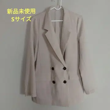 여성용 자켓 S 사이즈 베이지 vis 더블