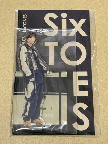 SixTONES 다나카 주리 아크릴 스탠드 Fest