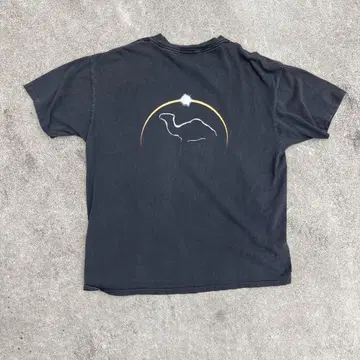 90년대 CAMEL 카멜 프로모 셔츠 포켓 블랙 USA XL