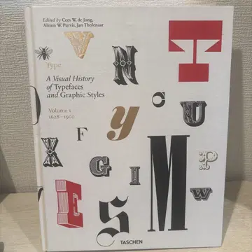 taschen 비주얼 히스토리 1628-1900 외국 도서 하드 커버