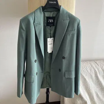 ZARA 자켓 그린 XS 사이즈
