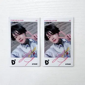 &TEAM JO 죠 D'partment 폴라로이드 인스턴트 사진