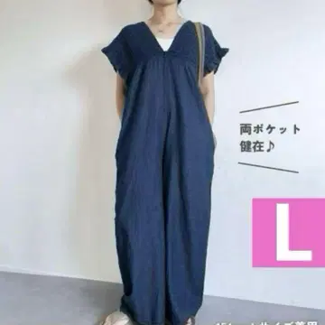 시마무라 락스단티아 laxdantia 데님 셔링 살로펫 L