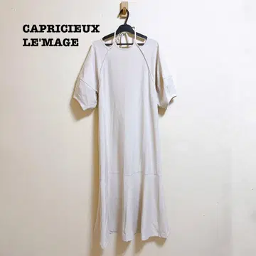 새상품급 카프리슈 레마쥬 아메슬리브 퍼프 원피스