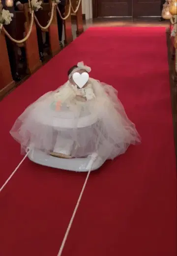 링걸 보행기 장식 새상품급